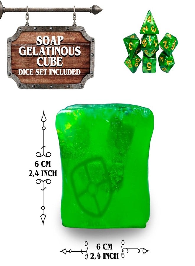 POWER BEAST DND Soap Dice Jail Gelatinous Cube, Dice Jail Prison, Time Out Gelatinous Cube, D&D, Dungeon Master, Dungeons and Dragons. - Image 2